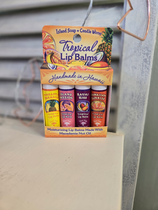 Tropical Lip Balm Set